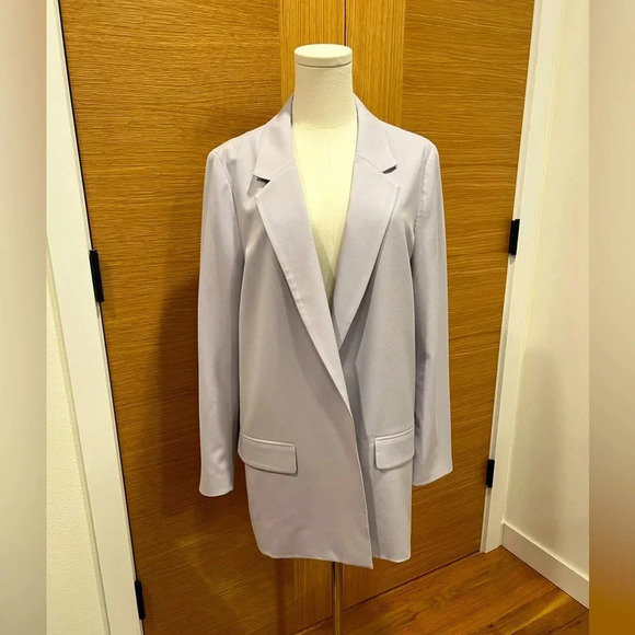 ALL SAINTS - Aleida Tri Blazer in Lady Lilac - Size 10W - Picture 2 of 6